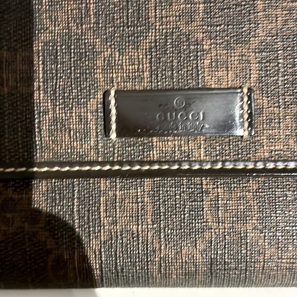 VGUC Authentic Gucci Brown Leather Wallet - Picture 17 of 17